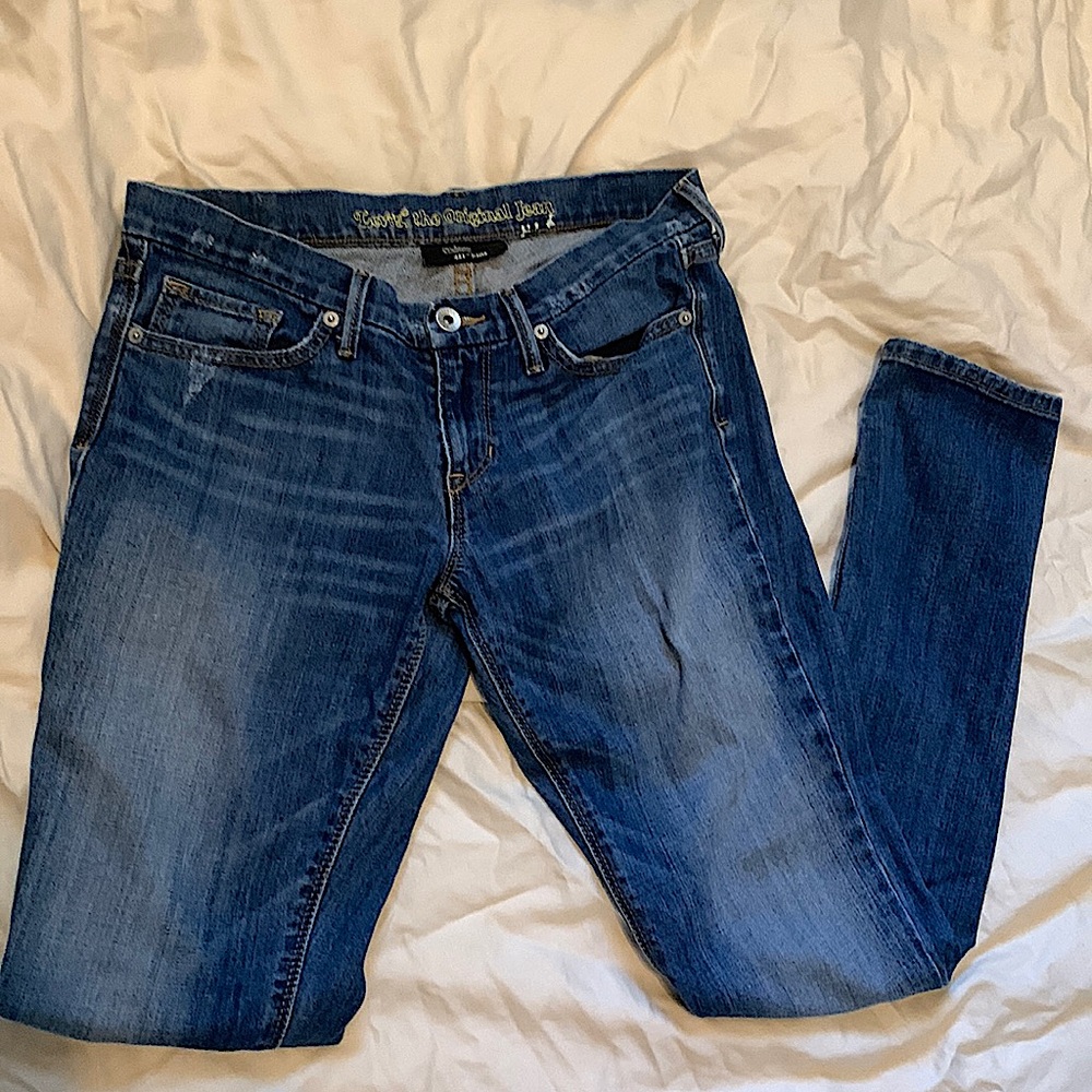 Levi’s skinny 421 cotton blue jeans, Size 5/27